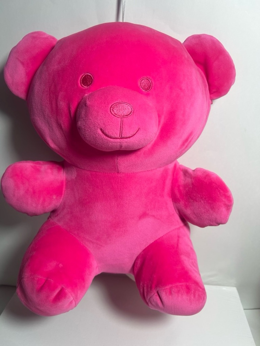 Five Below Candy Bears Hot Pink Gummy Bear Plush Stuffed Animal 8" (No Hang Tag)